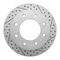 Dynamic Friction 2514-48039 - Brake Kit - Coated Drilled and Slotted Brake Rotors and 5000 Advanced Brake Pads with Hardware