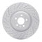 Dynamic Friction 2514-54233 - Brake Kit - Coated Drilled and Slotted Brake Rotors and 5000 Advanced Brake Pads with Hardware