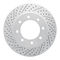 Dynamic Friction 2514-54261 - Brake Kit - Coated Drilled and Slotted Brake Rotors and 5000 Advanced Brake Pads with Hardware