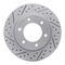 Dynamic Friction 2514-54272 - Brake Kit - Coated Drilled and Slotted Brake Rotors and 5000 Advanced Brake Pads with Hardware