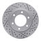 Dynamic Friction 2514-54272 - Brake Kit - Coated Drilled and Slotted Brake Rotors and 5000 Advanced Brake Pads with Hardware