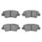 Dynamic Friction 2514-03047 - Brake Kit - Coated Drilled and Slotted Brake Rotors and 5000 Advanced Brake Pads with Hardware