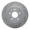 Dynamic Friction 2514-67067 - Brake Kit - Coated Drilled and Slotted Brake Rotors and 5000 Advanced Brake Pads with Hardware