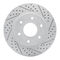 Dynamic Friction 2514-67073 - Brake Kit - Coated Drilled and Slotted Brake Rotors and 5000 Advanced Brake Pads with Hardware