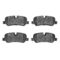 Dynamic Friction 2514-11003 - Brake Kit - Coated Drilled and Slotted Brake Rotors and 5000 Advanced Brake Pads with Hardware