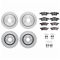 Dynamic Friction Brake Kit -  QuickStop Rotors With 5000 Brake Pads