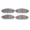 Dynamic Friction Brake Kit -  QuickStop Rotors With 5000 Brake Pads
