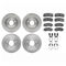 Dynamic Friction 6514-72012 - Brake Kit - Quickstop Rotors and 5000 Brake Pads With Hardware