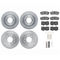 Dynamic Friction 6514-92028 - Brake Kit - Quickstop Rotors and 5000 Brake Pads with Hardware