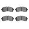 Dynamic Friction 6514-63098 - Brake Kit - Rotors with 5000 Advanced Brake Pads includes Hardware