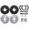 Dynamic Friction 6514-67241 - Brake Kit - Rotors with 5000 Advanced Brake Pads includes Drums