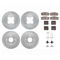 Dynamic Friction 6514-67340 - Brake Kit - Rotors with 5000 Advanced Brake Pads includes Hardware
