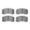 Dynamic Friction 6514-72088 - Brake Kit - Rotors with 5000 Advanced Brake Pads includes Drums