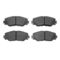 Dynamic Friction 2712-76044 - Brake Kit - Geoperformance Coated Drilled and Slotted Brake Rotor and Active Performance 309 Brake Pads