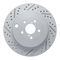 Dynamic Friction 2712-13085 - Brake Kit - Geoperformance Coated Drilled and Slotted Brake Rotor and Active Performance 309 Brake Pads