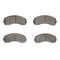 Dynamic Friction 1311-1513-00 - 3000 Semi-Metallic Brake Pads