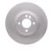 Dynamic Friction 604-32002 - Geospec Coated Smooth Brake Rotor