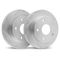 Dynamic Friction Sport Coated Drilled and Slotted Brake Rotors