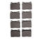 Dynamic Friction 4000 HybriDynamic Brake Pads