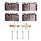 Dynamic Friction 4000-1663-01 - HybriDynamic Brake Pads Hardware Kit
