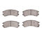 Dynamic Friction 4000 HybriDynamic Brake Pads
