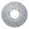 Dynamic Friction 2512-01009 - Brake Kit - Coated Drilled and Slotted Brake Rotors and 5000 Advanced Brake Pads with Hardware