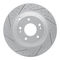 Dynamic Friction 2512-03047 - Brake Kit - Coated Drilled and Slotted Brake Rotors and 5000 Advanced Brake Pads with Hardware