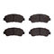 Dynamic Friction 2512-01003 - Brake Kit - Coated Drilled and Slotted Brake Rotors and 5000 Advanced Brake Pads with Hardware