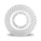 Dynamic Friction 2512-47104 - Brake Kit - Coated Drilled Brake Rotors with 5000 Advanced Brake Pads includes Hardware