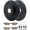 Dynamic Friction Brake Kit - Zinc Coated Slotted Rotors With 5000 Brake Pads