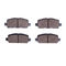 Dynamic Friction Brake Kit - Zinc Coated Slotted Rotors With 5000 Brake Pads