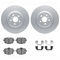 Dynamic Friction Brake Kit - GeoEuro Brake Rotors and Brake Pads