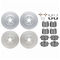 Dynamic Friction Brake Kit - GeoEuro Brake Rotors and Brake Pads
