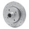 Dynamic Friction 631-02004L - Drilled and Slotted Silver Zinc Brake Rotor