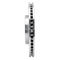 Dynamic Friction 631-03045L - Drilled and Slotted Silver Zinc Brake Rotor