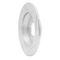 Dynamic Friction 631-03059L - Drilled and Slotted Silver Zinc Brake Rotor