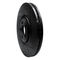 Dynamic Friction 633-20026R - Drilled and Slotted Black Zinc Brake Rotor