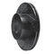 Dynamic Friction 633-31067L - Drilled and Slotted Black Zinc Brake Rotor