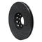Dynamic Friction 633-74024L - Drilled and Slotted Black Zinc Brake Rotor