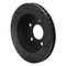 Dynamic Friction 633-54030L - Drilled and Slotted Black Zinc Brake Rotor