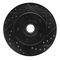 Dynamic Friction 633-54014R - Drilled and Slotted Black Zinc Brake Rotor