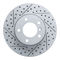 Dynamic Friction Sport Coated Drilled and Slotted Brake Rotors