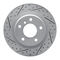 Dynamic Friction Sport Coated Drilled and Slotted Brake Rotors