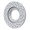 Dynamic Friction 820-02001L - Drilled Coated Carbon Alloy Brake Rotor