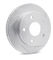 Dynamic Friction 810-21023R - Slotted Coated Carbon Alloy Brake Rotor
