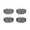 Dynamic Friction 4612-31000 - Brake Kit - Geostop Rotors and 5000 Euro Ceramic Brake Pads with Hardware