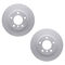 Dynamic Friction 4612-31006 - Brake Kit - Geostop Rotors and 5000 Euro Ceramic Brake Pads with Hardware