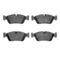 Dynamic Friction 4612-31007 - Brake Kit - Geostop Rotors and 5000 Euro Ceramic Brake Pads with Hardware
