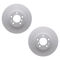 Dynamic Friction 4612-31009 - Brake Kit - Geostop Rotors and 5000 Euro Ceramic Brake Pads with Hardware