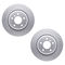Dynamic Friction 4612-31014 - Brake Kit - Geostop Rotors and 5000 Euro Ceramic Brake Pads with Hardware